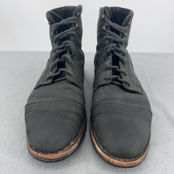Thursday Boot Company Captain Black Matte Leather Boots Mens Size 11.5 main image 10